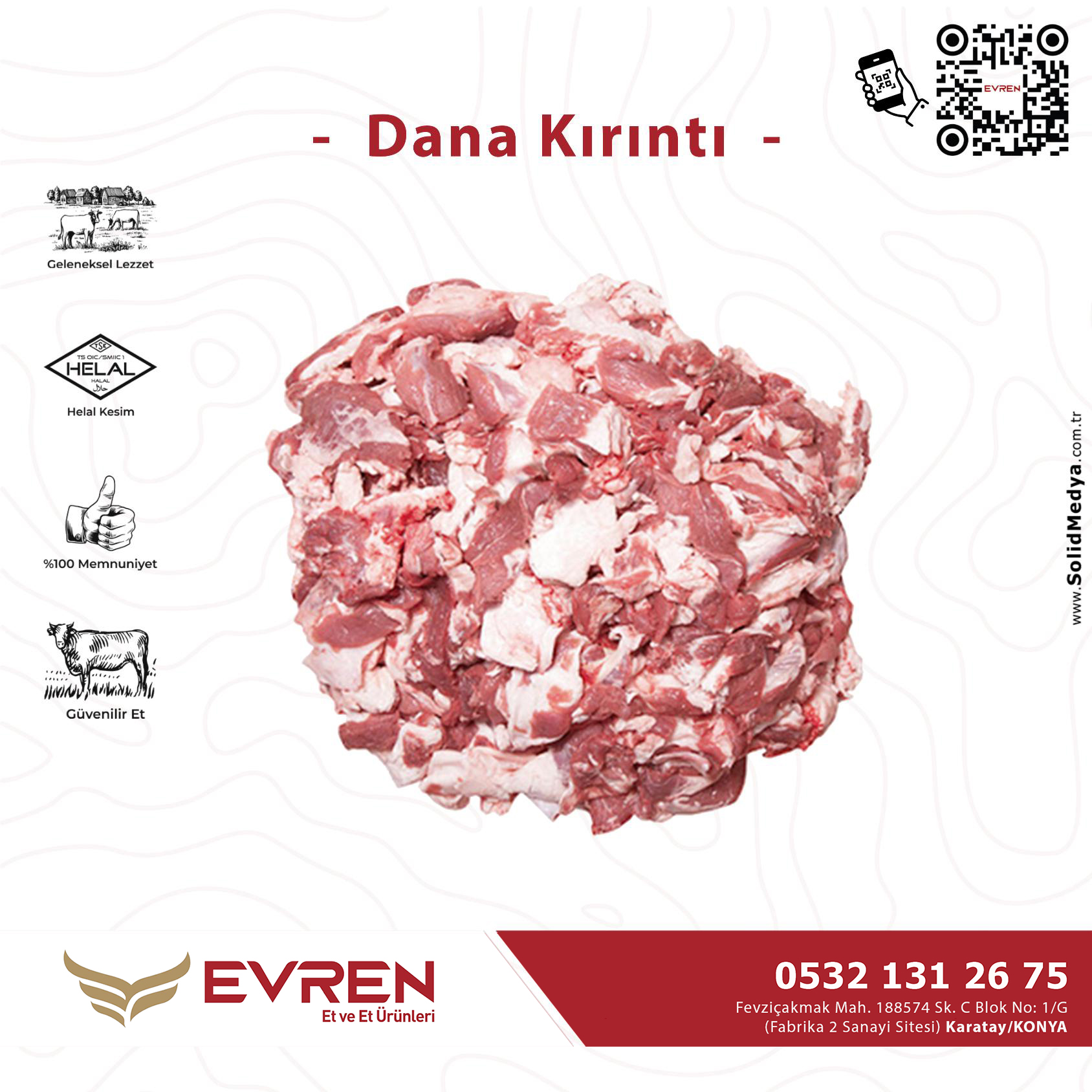 Dana Kırıntı Et