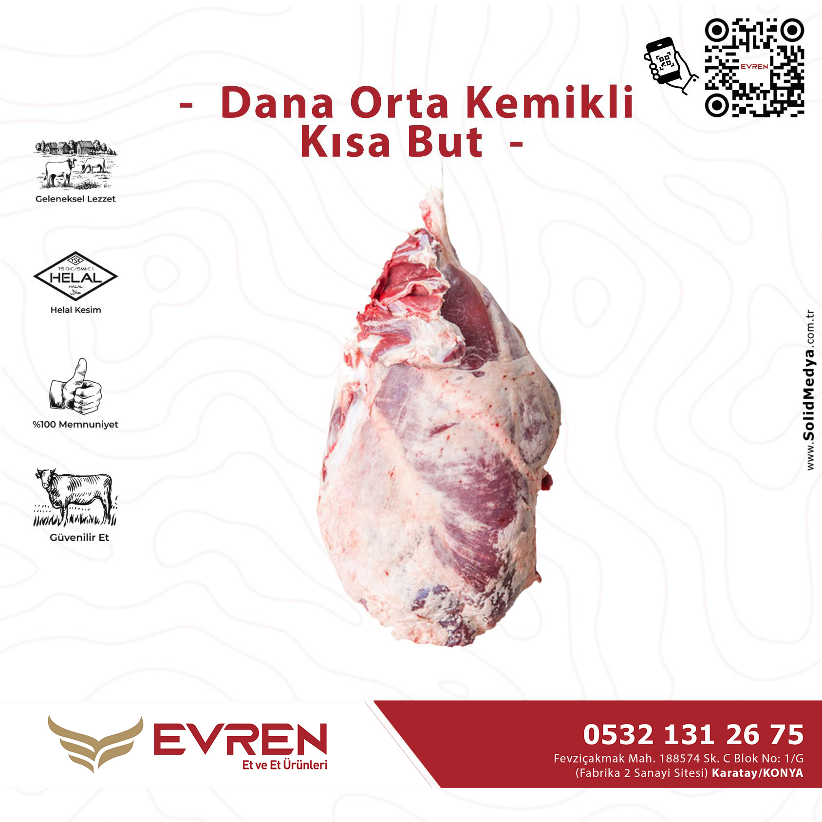 Dana Orta Kemikli Kısa But